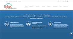 Desktop Screenshot of layamgroup.com