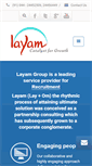 Mobile Screenshot of layamgroup.com